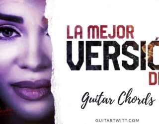 Natti Natasha -La version De Mi Guitar Chords