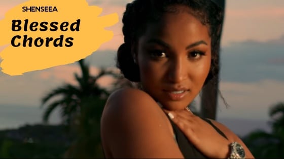 Blessed Guitar Chords by Shenseea