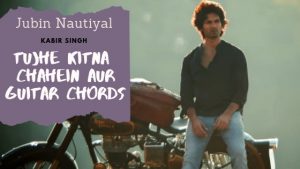 This is an Image of Shahid Kapoor For Tujhe Kitna Chahein Aur Chords