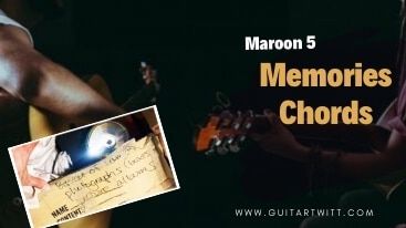 Memories Chords, Maroon 5