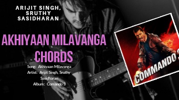 Akhiyaan Milavanga Chords,Arijit Singh,