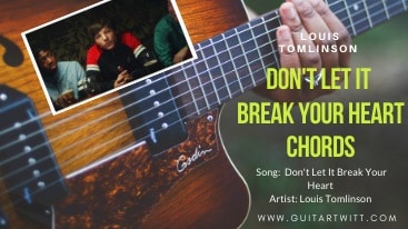 Don't Let It Break Your Heart Chords