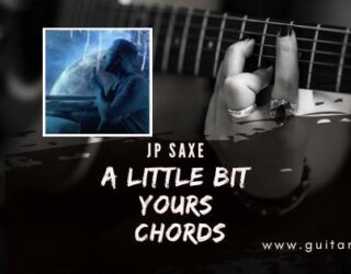 A Little Bit Yours Chords