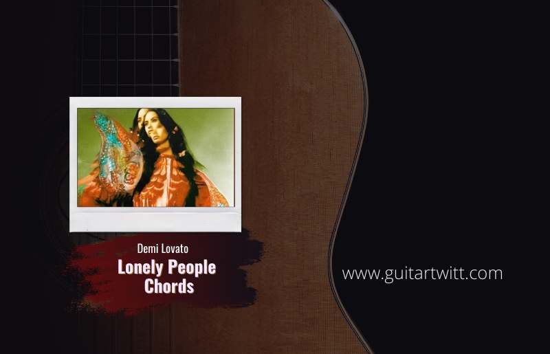 Lonely People Chords