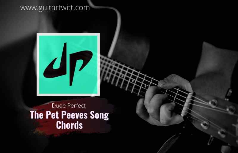 The Pet Peeves Song Chords