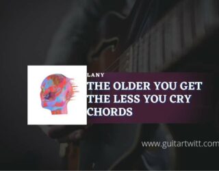 The Older You Get The Less You Cry