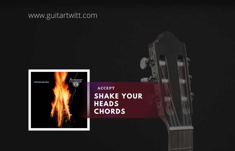 Shake Your Heads Chords