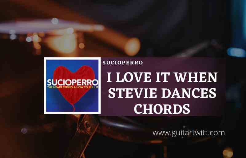 I Love It When Stevie Dances