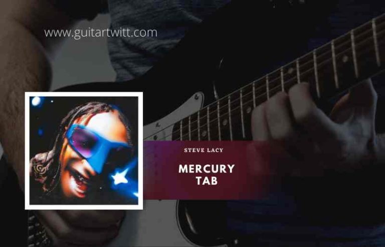 Steve Lacy - Mercury Intro Tab - Guitartwitt