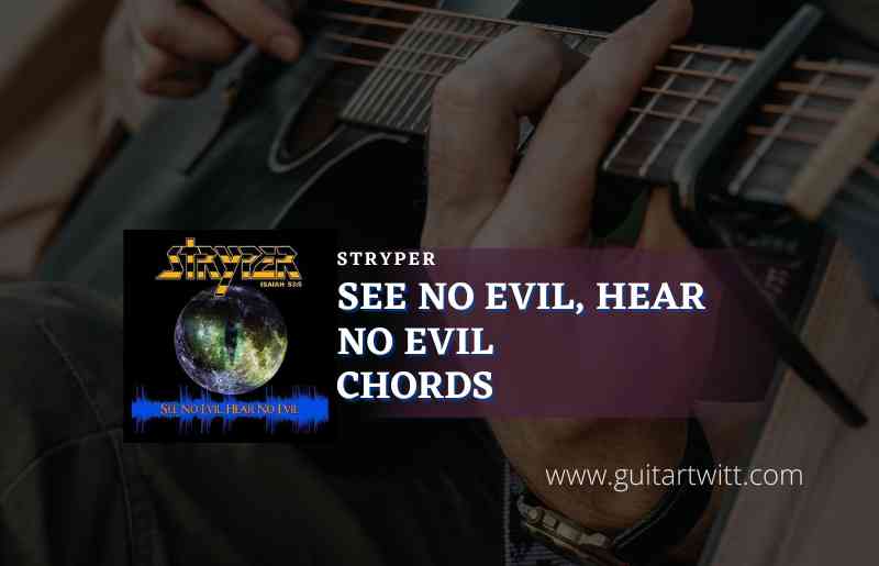 See No Evil Hear No Evil