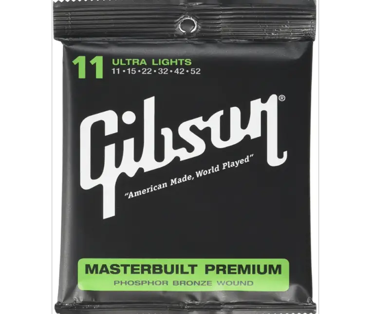 Gibson Masterbuilt Phosphor Bronze Acoustic Guitar Strings