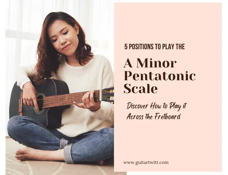 A minor Pentatonic in 5 positions