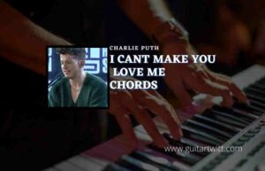 I Cant Make You Love Me