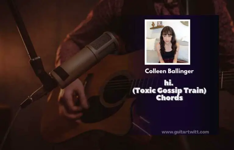 Hi Toxic Gossip Train Chords By Colleen Ballinger - Guitartwitt