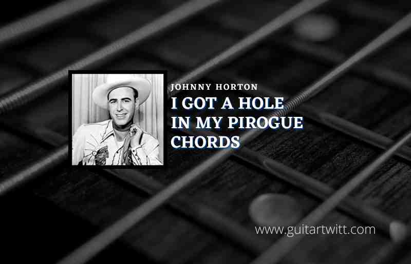 I Got A Hole In My Pirogue