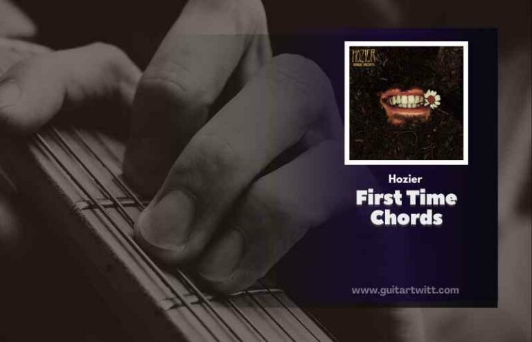 First Time Chords By Hozier - Guitartwitt