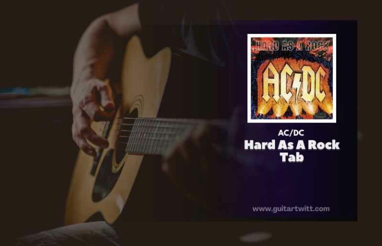 AC/DC - Hard As A Rock Intro Tab - Guitartwitt