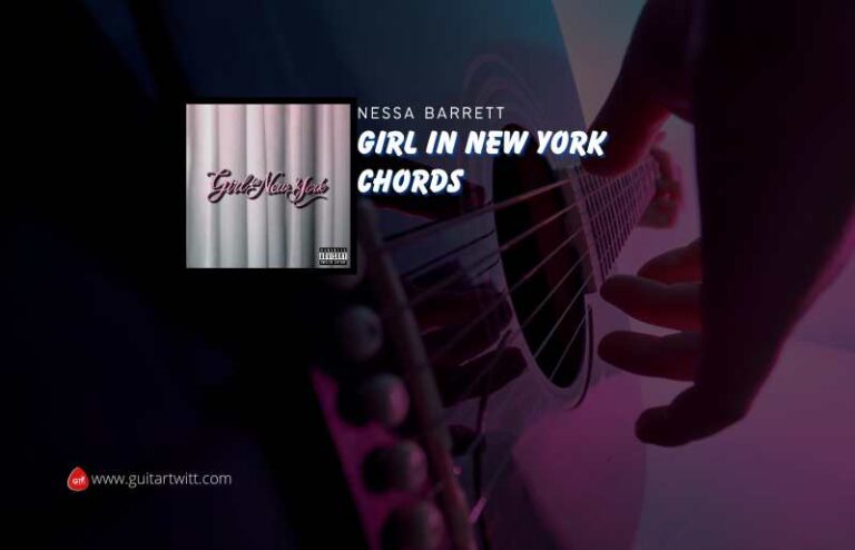 girl in new york chords nessa