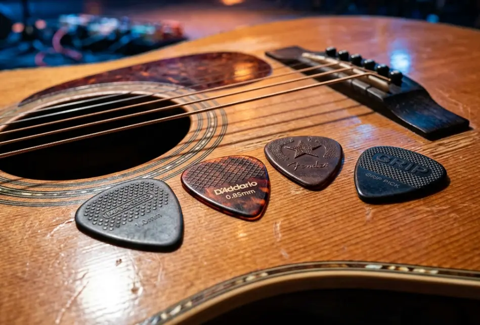 guitar Picks for sweaty hands